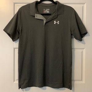Youth XL/ Mens S Grey polo.